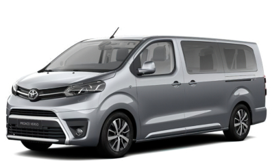 EVA bilmåtter til Toyota ProAce Verso 9 Sæder 1 gen Varevogn Lang (2016-2024)