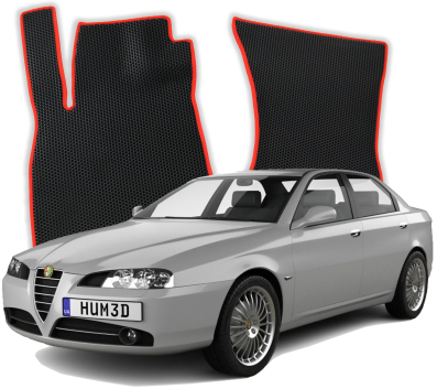 EVA bilmåtter til Alfa Romeo 166 1 gen Sedan (1998-2007)