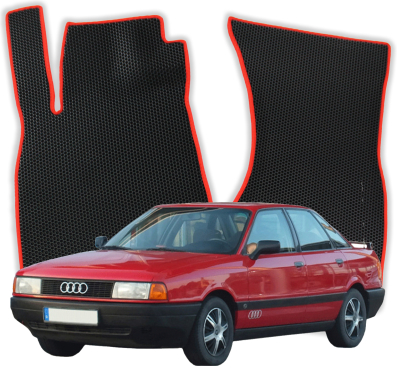 EVA bilmåtter til Audi 80 B3 3 gen Sedan (1986-1991)