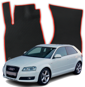 EVA bilmåtter til Audi A3 S-Line 8P 2 gen Hatchback 3 døre (2003-2013)