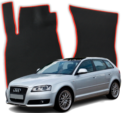 EVA bilmåtter til Audi A3 S-Line 8P 2 gen Hatchback 5 døre (2003-2013)