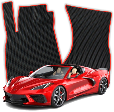 EVA bilmåtter til Chevrolet Corvette C8 8 gen Cabrio USA-version (2020-2023)