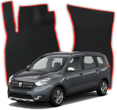 EVA bilmåtter til Dacia Lodgy 7 Seater 1 gen Minivan (2012-2022)