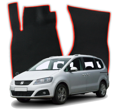 EVA bilmåtter til Seat Alhambra 2 gen Minivan (2010-2020)