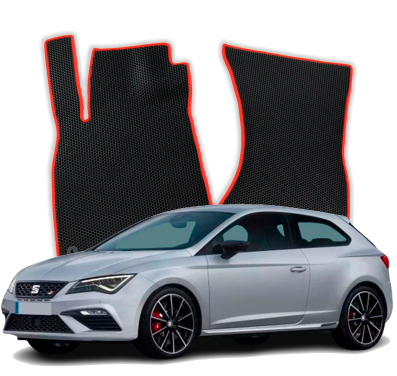 EVA bilmåtter til Seat Leon FR 5F 3 gen Hatchback 3 døre (2012-2020)