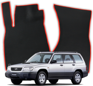 EVA bilmåtter til Subaru Forester SF 1 gen SUV (1997-2002)