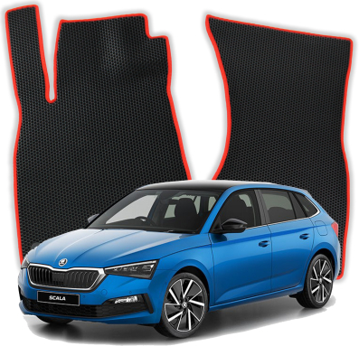 EVA bilmåtter til Škoda Scala 1 gen Hatchback 5 døre (2019-2024)