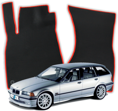 EVA bilmåtter til BMW 3 E36 3 gen Stationcar (1990-1999)