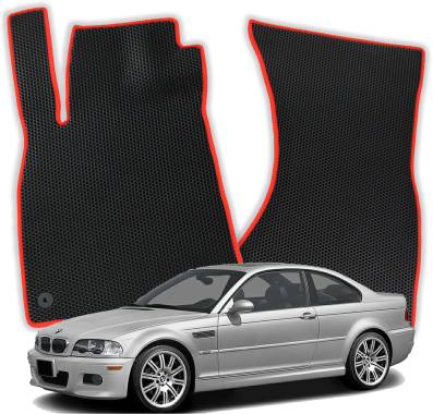 EVA bilmåtter til BMW 3 E46 4 gen Coupé (1998-2007)