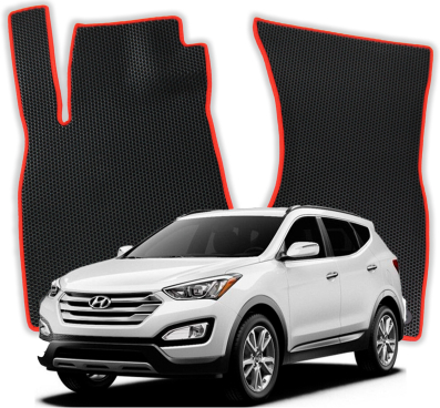 EVA bilmåtter til Hyundai Santa Fe 5 Sæder 3 gen SUV (2012-2018)