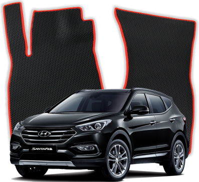 EVA bilmåtter til Hyundai Santa Fe 7 Seater 3 gen SUV (2012-2018)