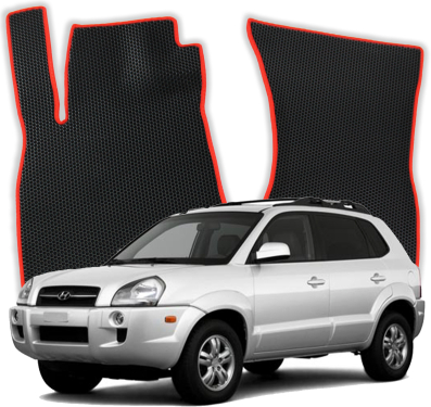 EVA bilmåtter til Hyundai Tucson JM 1 gen SUV (2004-2010)