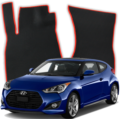 EVA bilmåtter til Hyundai Veloster Turbo 1 gen Hatchback 4 døre (2011-2017)