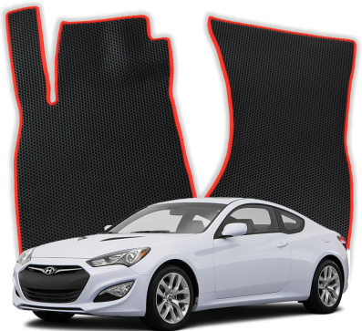 EVA bilmåtter til Hyundai Genesis 1 gen Coupé 2 døre (2008-2013)