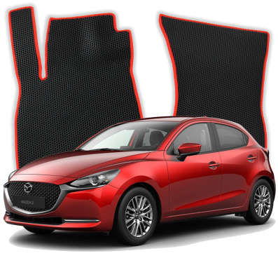EVA bilmåtter til Mazda 2 XP210 4 gen Hatchback 5 døre (2021-2025)