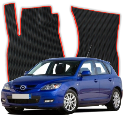 EVA bilmåtter til Mazda 3 BK 1 gen Hatchback 5 døre (2003-2009)