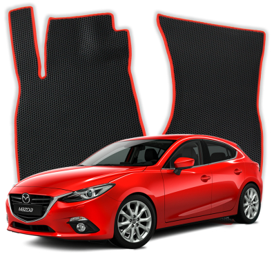 EVA bilmåtter til Mazda 3 BM/BN 3 gen Hatchback 5 døre (2013-2018)