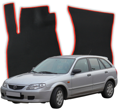 EVA bilmåtter til Mazda 323F BJ 6 gen Hatchback 5 døre (1998-2003)
