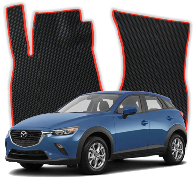 EVA bilmåtter til Mazda CX-3 DK 1 gen SUV (2014-2021)
