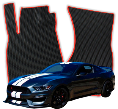 EVA bilmåtter til Ford Mustang Shelby GT 6 gen Coupé (2015-2023)