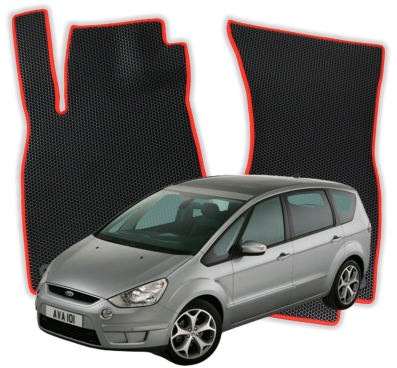 EVA bilmåtter til Ford S-Max 7 Seater MK1 1 gen Minivan (2006-2014)