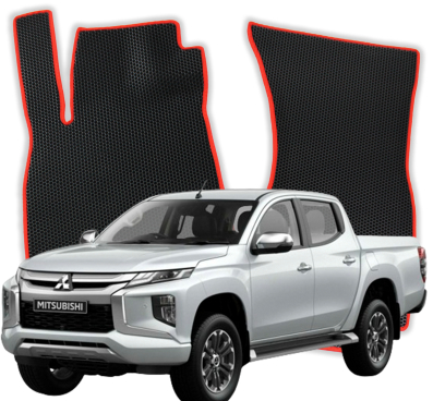 EVA bilmåtter til Mitsubishi L200 gen 5 gen Pick-up (2014-2023)
