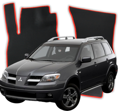 EVA bilmåtter til Mitsubishi Outlander 1 gen SUV (2001-2008)