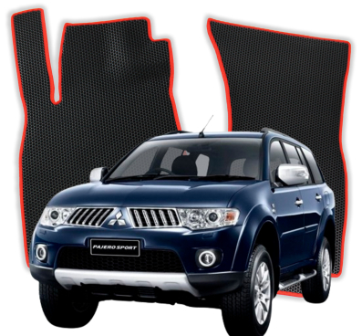 EVA bilmåtter til Mitsubishi Pajero Sport 2 gen SUV (2008-2016)