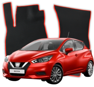 EVA bilmåtter til Nissan Micra K14 5 gen Hatchback 5 døre (2016-2023)