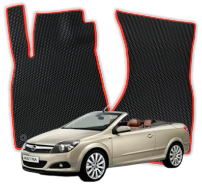 EVA bilmåtter til Opel Astra H GTC 3 gen Cabrio (2004-2014)