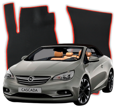 EVA bilmåtter til Opel Cascada 1 gen Cabrio (2013-2019)