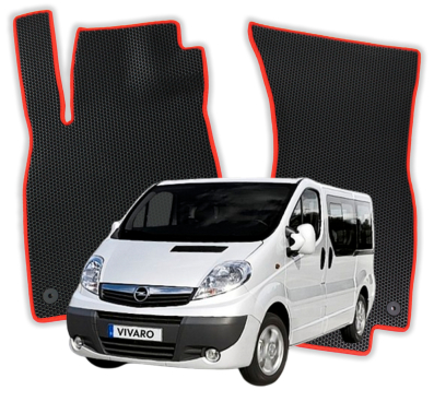 EVA bilmåtter til Opel Vivaro 9 Sæder 1 gen Minivan (2001-2014)