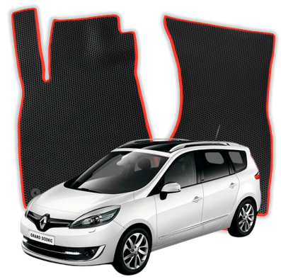 EVA bilmåtter til Renault Grand Scenic 5 Sæder 3 gen Minivan (2009-2016)