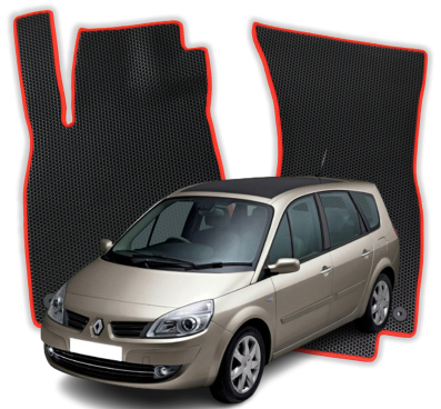 EVA bilmåtter til Renault Scenic 2 gen Minivan (2003-2009)