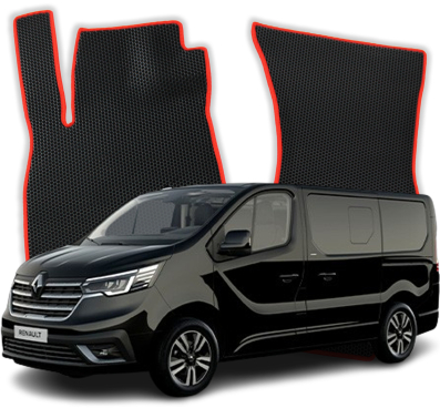 EVA bilmåtter til Renault Trafic 9 Sæder 3 gen Minivan 3 døre (2014-2025)