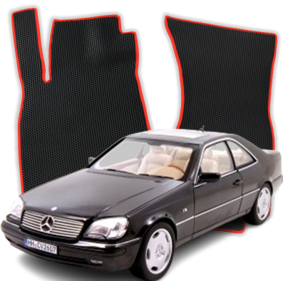 EVA bilmåtter til Mercedes-Benz CL C140 1 gen Coupé (1992-1999)