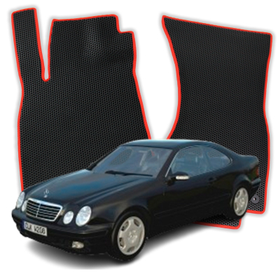 EVA bilmåtter til Mercedes-Benz CLK C208 1 gen Coupé (1997-2002)