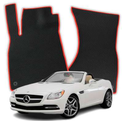 EVA bilmåtter til Mercedes-Benz SLK R172 3 gen Cabrio (2011-2019)