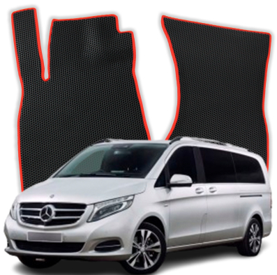 EVA bilmåtter til Mercedes-Benz V klasa W447 3 gen Minivan (2014-2025)