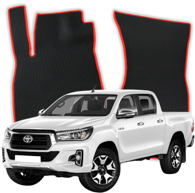 EVA bilmåtter til Toyota Hilux 8 gen Pick-up 4 døre (2015-2025)