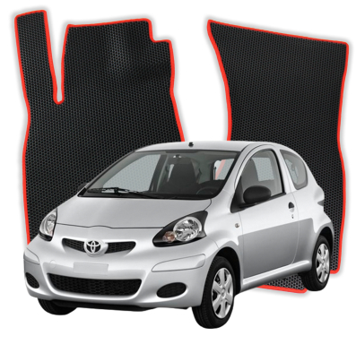 EVA bilmåtter til Toyota Aygo 1 gen Hatchback 3 døre (2005-2014)