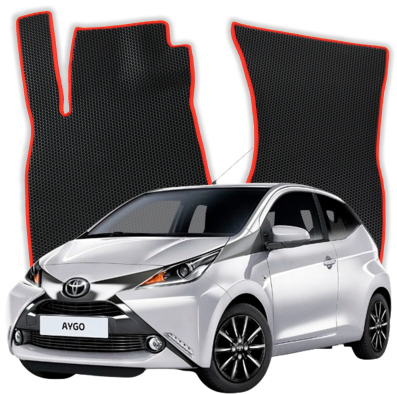 EVA bilmåtter til Toyota Aygo AB40 2 gen Hatchback 3 døre (2014–2022)