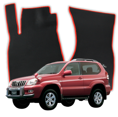 EVA bilmåtter til Toyota Land Cruiser 5 Sæder J120 SUV 3 døre (2002-2010)