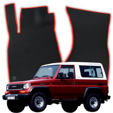 EVA bilmåtter til Toyota Land Cruiser Prado 1 gen SUV 3 døre (1990-1996)
