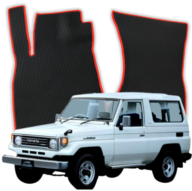 EVA bilmåtter til Toyota Land Cruiser SUV 3 døre (1984-1990)