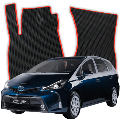 EVA bilmåtter til Toyota Prius Plus 1 gen Minivan (2011-2021)