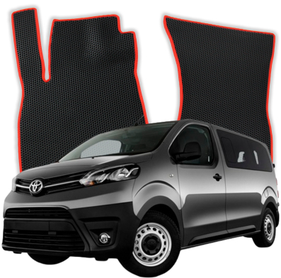 EVA bilmåtter til Toyota ProAce City 5 Sæder Verso 2 gen Minivan Kort (2019-2025)