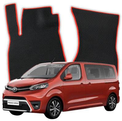 EVA bilmåtter til Toyota ProAce Verso 8 Seater 1 gen Varevogn Lang (2016-2024)