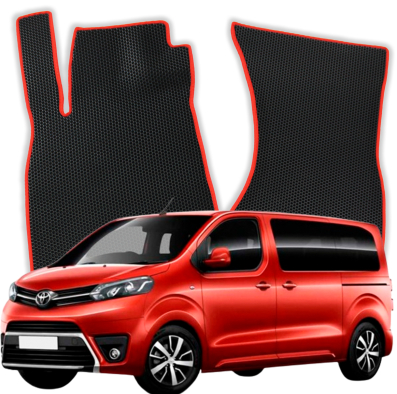 EVA bilmåtter til Toyota ProAce Verso 9 Sæder 1 gen Varevogn (2016-2025)
