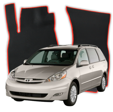 EVA bilmåtter til Toyota Sienna 7 Seater XL20 2 gen Minivan (2004-2010)